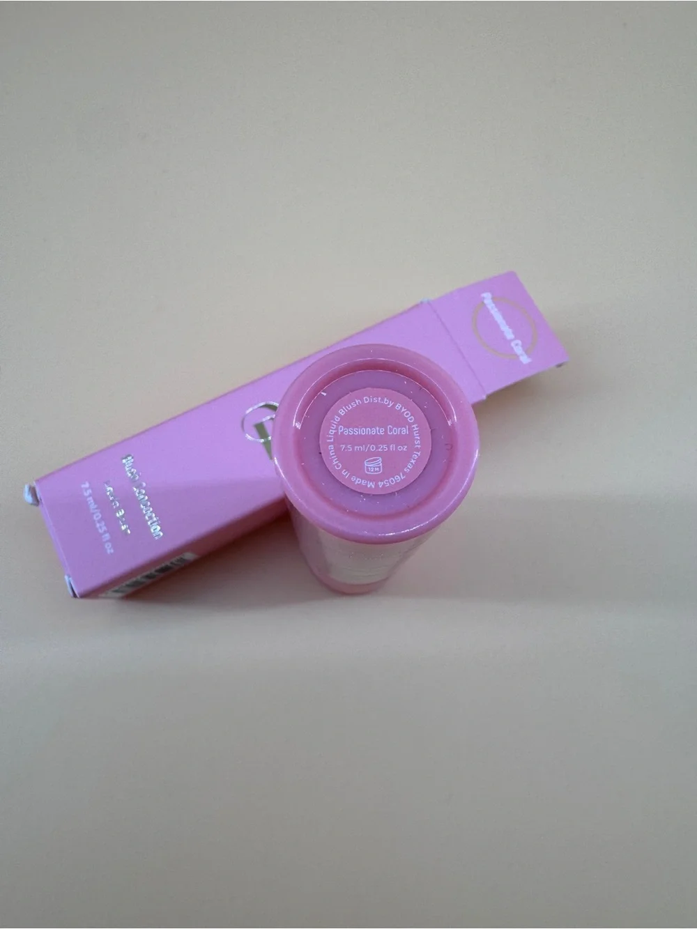 BYOD Be Your Own Desire Liquid Blush Passionate Coral 7.5ml / 0.25 fl oz